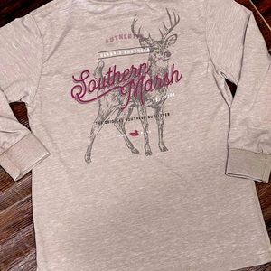 BOYS SOUTHERN MARSH SHIRT- Size Medium - EUC